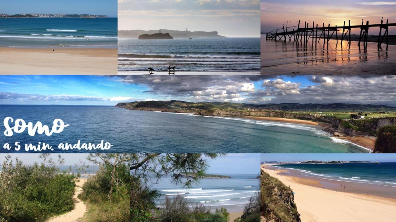 "Las Camelias Somo" Un Lugar Para Desconectar!! Vistas Al Mar!! Екстер'єр фото